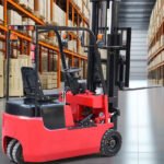 0.6 Ton 3 Wheel Electric Forklift for Warehouse