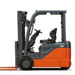 CPD12 1.2 Ton 3 Wheel Electric Forklift for Warehouse 1.2 Ton 3 Wheel Electric Forklift