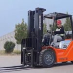 3 Ton LPG Forklift 4 Wheel for Outdoor & Warehouse Use