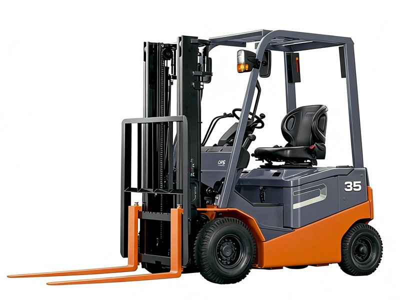 3.5 Ton 4 Wheel Electric Forklift
