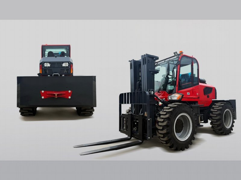 5 Ton 4x4 Rough Terrain Forklift for sale