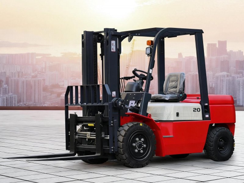 CPC20 2 Ton 4 Wheel Diesel Forklift for Outdoor & Industrial Use