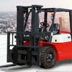 CPC50 5 Ton 4 Wheel Diesel Forklift for Heavy Duty Industrial Applications