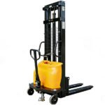CTD Semi Electric Stacker 1.5–2.0 Ton Straddle Leg Walkie Type