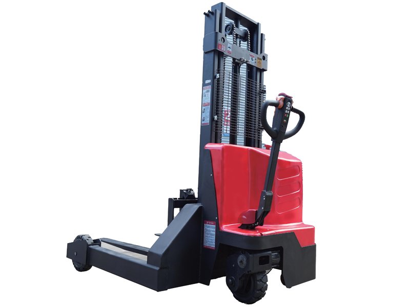 Electric Stacker 1.5–2.0 Ton Gantry Walking Type with Wide Legs
