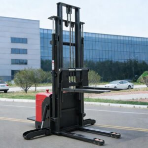 Electric Stacker 1.5–2.0 Ton High Lift with Support Legs