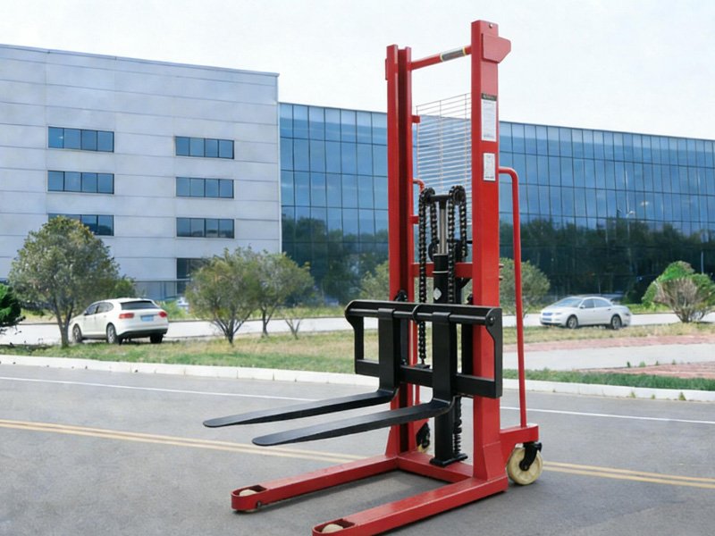 Manual Hydraulic Stacker 0.5–3 Ton Hand Operated Pallet Stacker