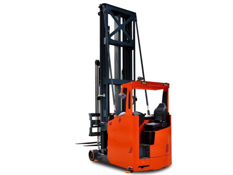 Narrow Aisle Order Picker VNA Electric Forklift for High Density Warehousing