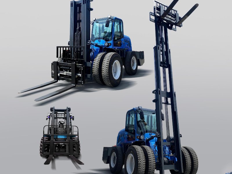 T60 6 Ton 4x4 Rough Terrain Forklift for Extreme Heavy Duty Applications