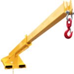 Telescopic Forklift Boom | Extendable Forklift Crane Attachment for Lifting Applications Telescopic Forklift Boom