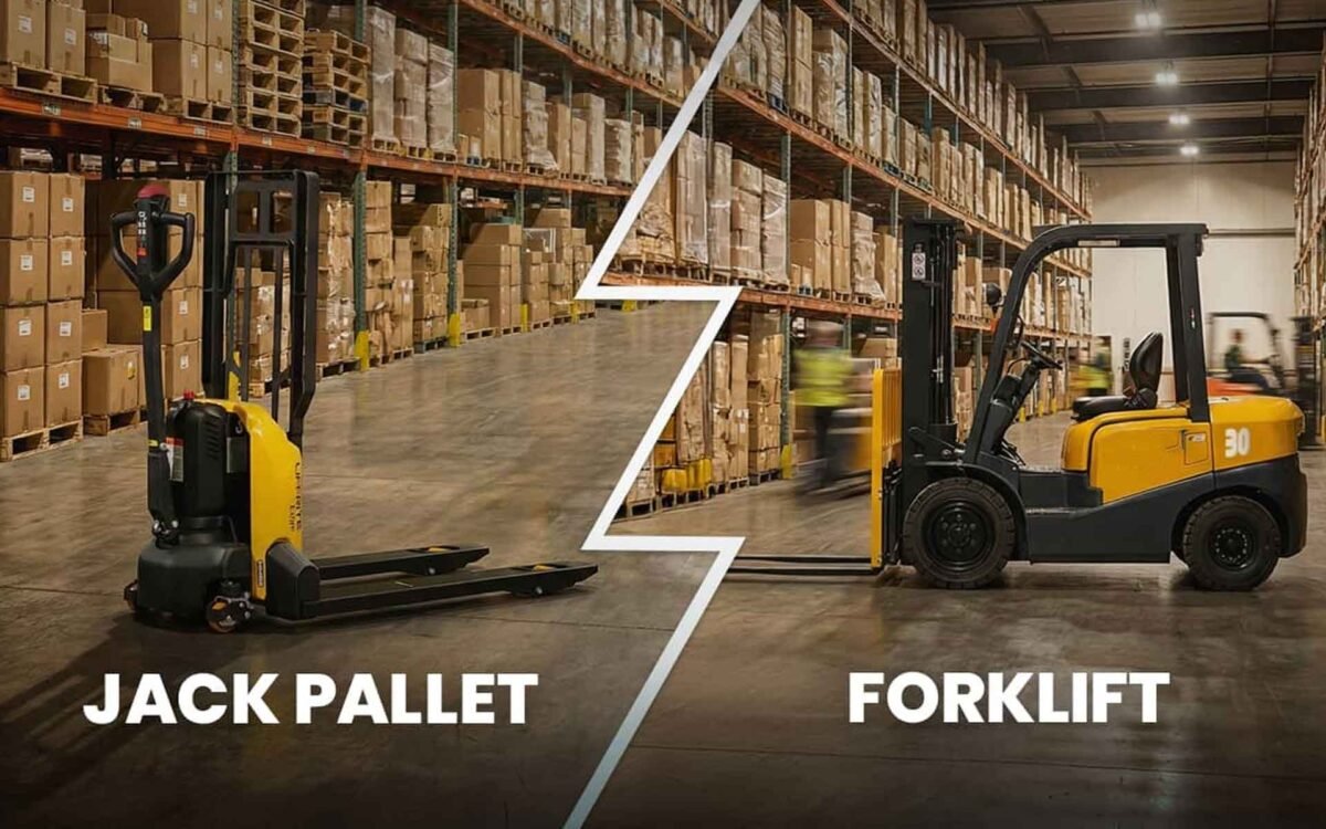 Pallet Jack vs Forklift: Which One Does Your Business Actually Need?