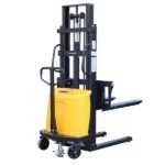 Semi Electric Straddle Stacker