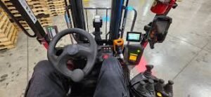 Start the Forklift and Adjust Controls