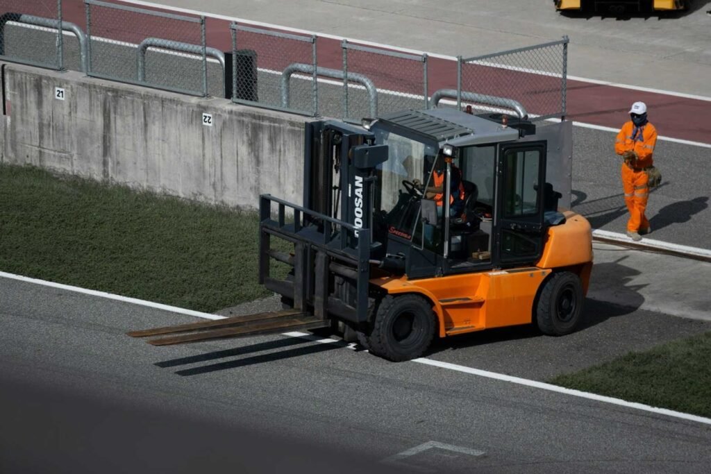 counterbalance electric forklift