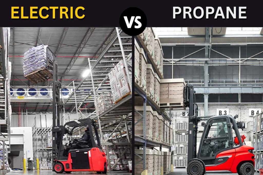 electric forklift vs propane
