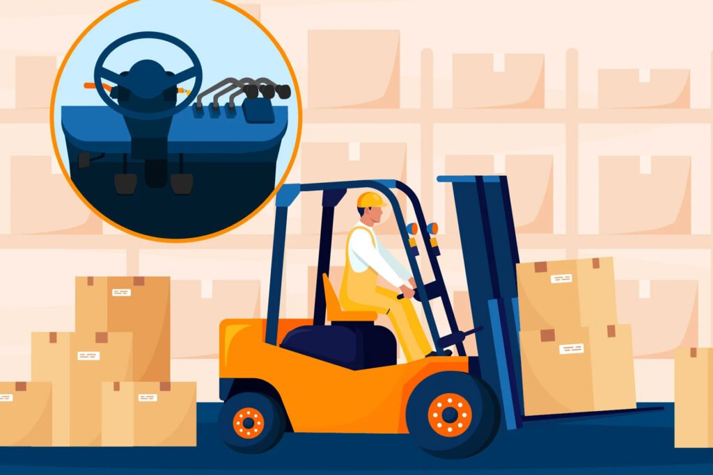 how to use a fork lift