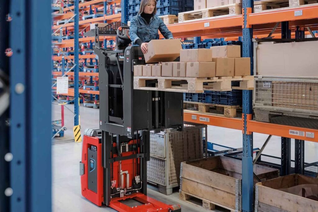 order picker forklift