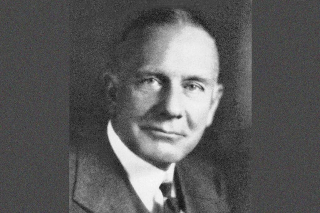 who invented the forklift truck