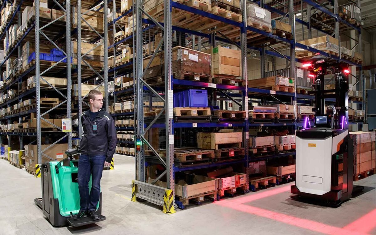 AGV + Manual Forklift Hybrid Warehouse Problems