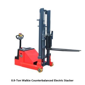0.9-Ton Walkie Counterbalanced Electric Stacker