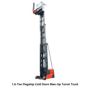 1.6-Ton Flagship Cold Store Man-Up Turret Truck
