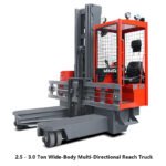 2.5 - 3.0 Ton Wide-Body Multi-Directional Reach Truck | MQC25 & MQC30 Series for Long Material Stacking 2.5 - 3.0 Ton Wide-Body Multi-Directional Reach Truck