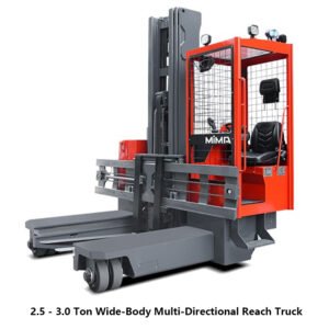 2.5 - 3.0 Ton Wide-Body Multi-Directional Reach Truck