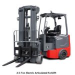 2.5-Ton Electric Articulated Forklift | MJD25 Series for Indoor Narrow-Aisle & Outdoor 2.5-Ton Electric Articulated Forklift