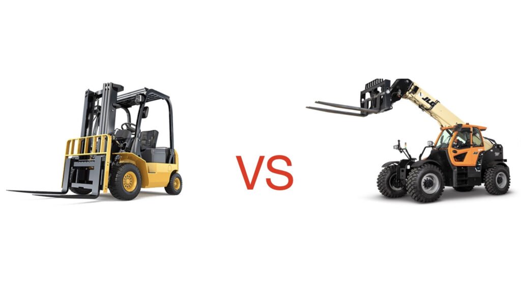 Forklift vs Telehandler