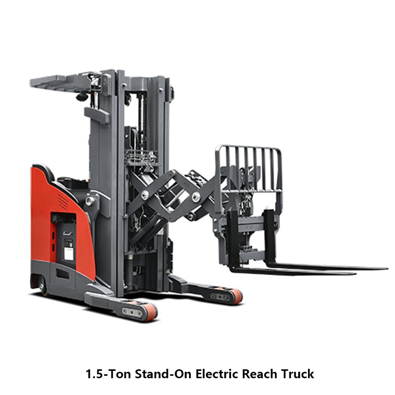Stand-On Electric Reach Truck