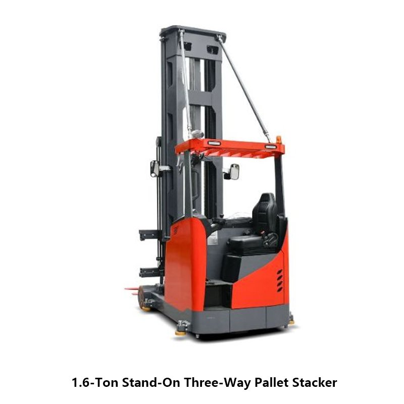 Stand-On Pallet Stacker