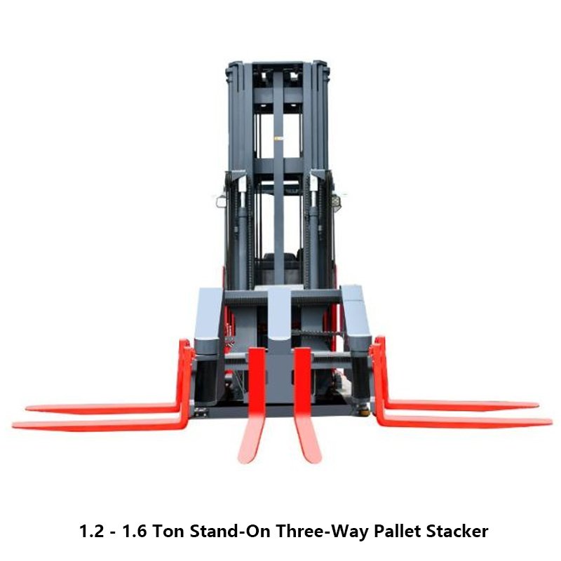 Three-Way Pallet Stacker