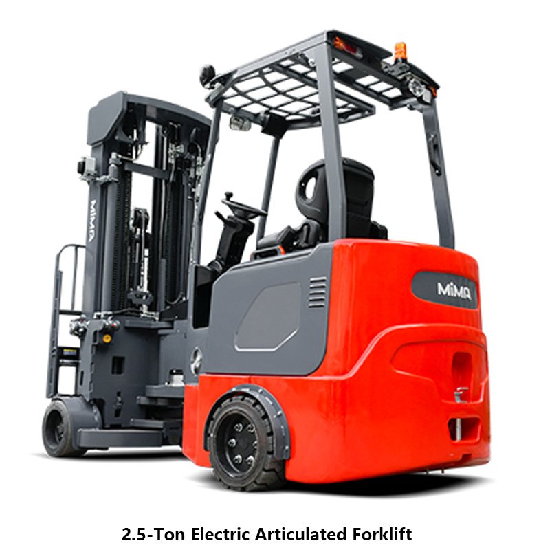 back of 2.5-Ton Electric Articulated Forklift