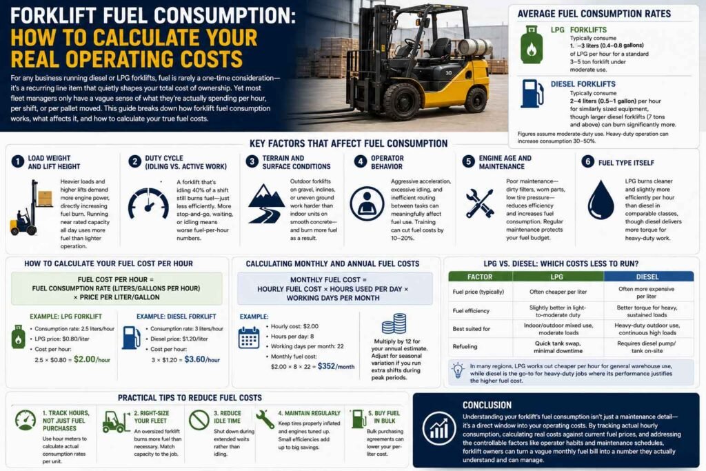 Forklift Fuel Consumption