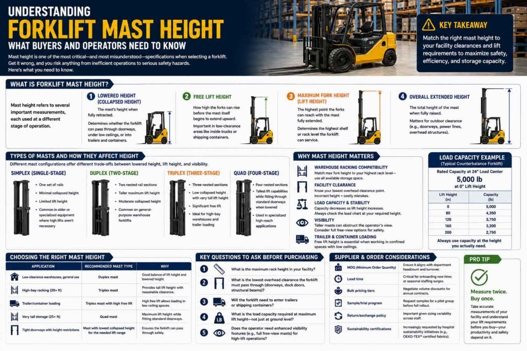 Forklift Mast Height