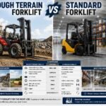 Rough Terrain Forklift vs Standard Forklift