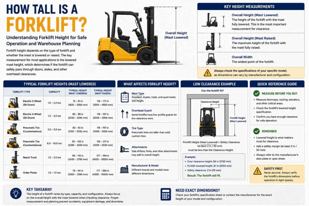 How Tall Is a Forklift