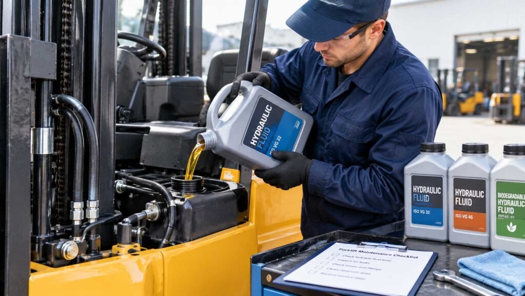 What Type of Hydraulic Fluid for Forklift