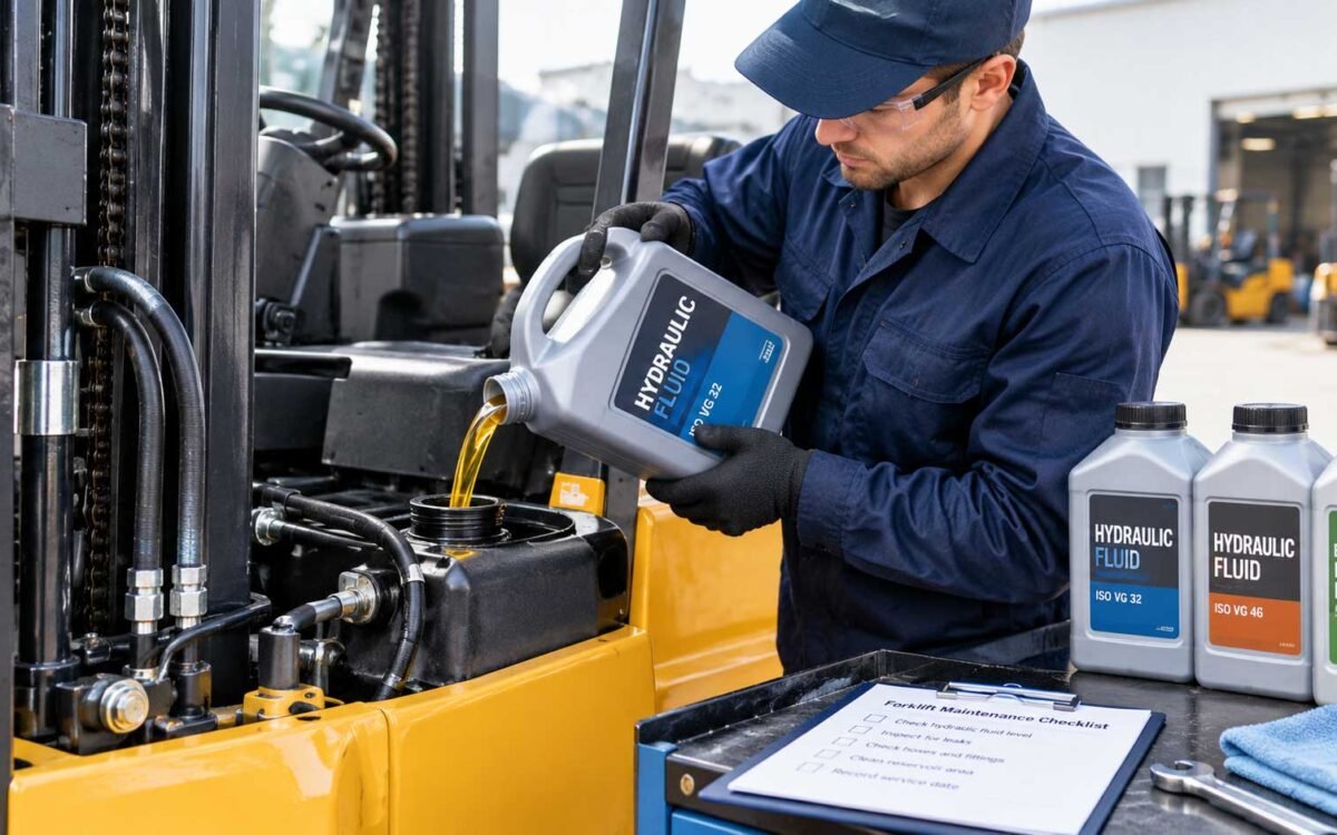 What Type of Hydraulic Fluid for Forklift: The Ultimate Guide for Optimal Performance
