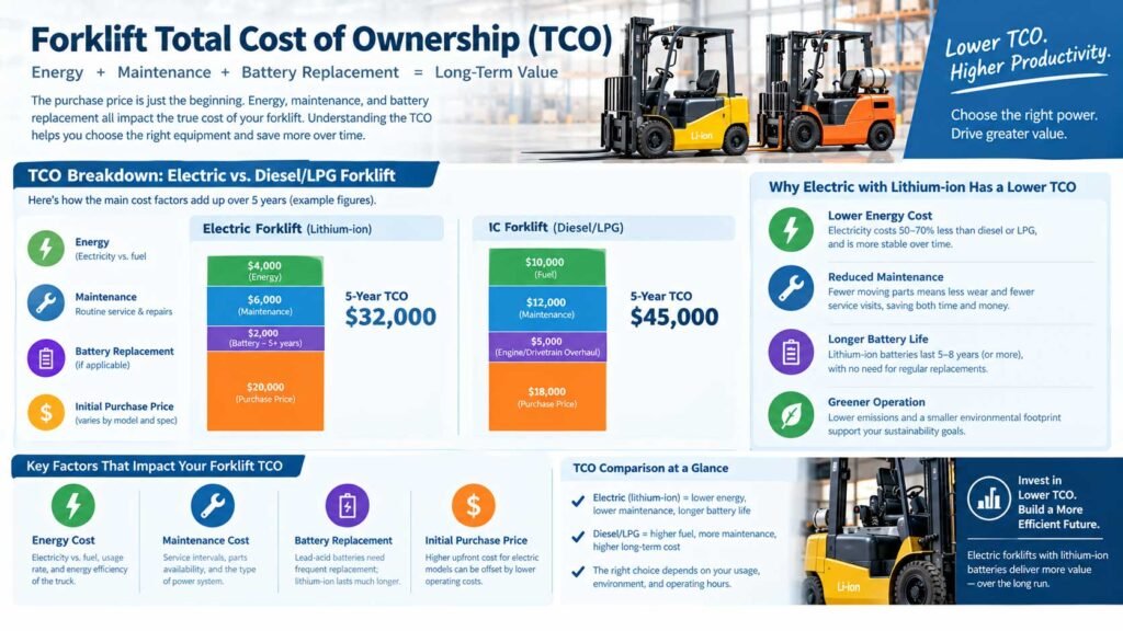 Forklift Total Cost of Ownership