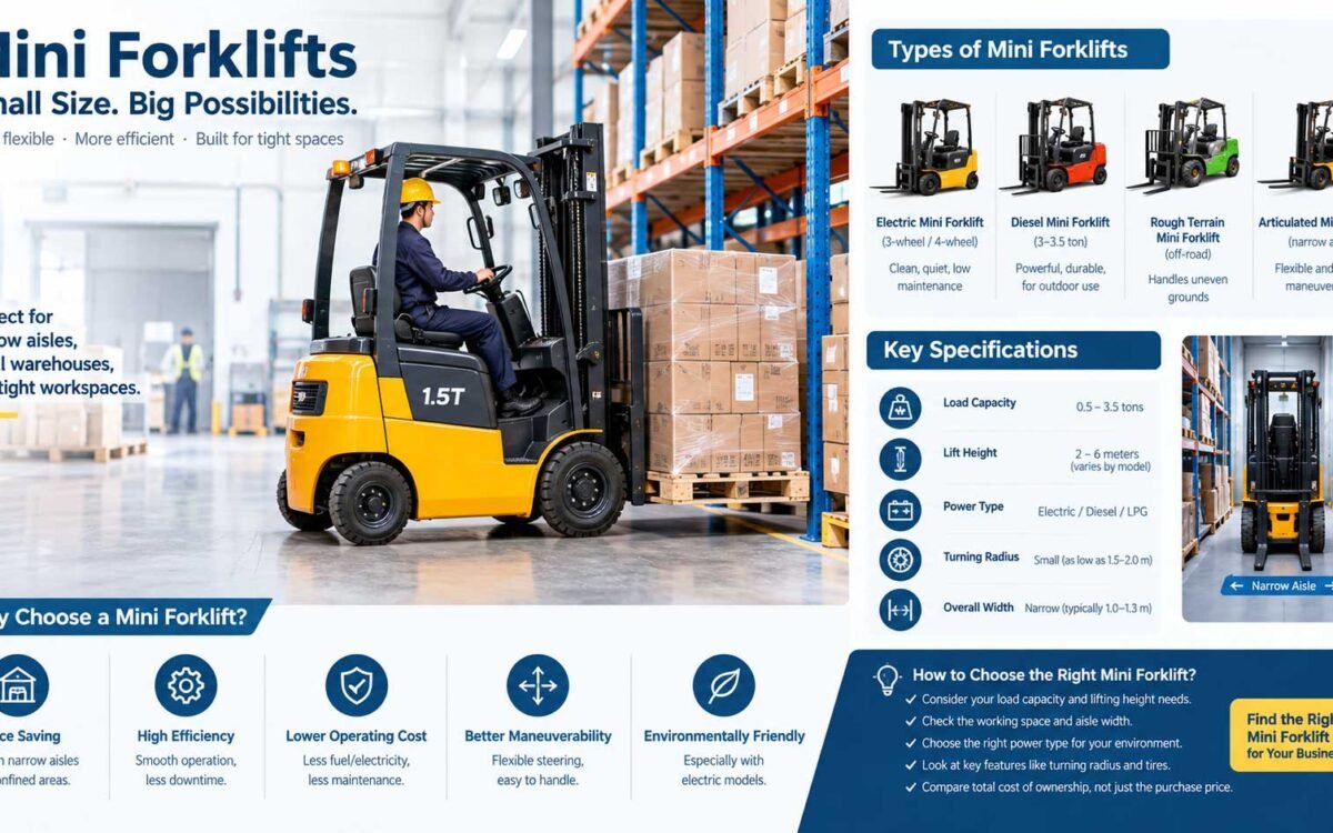 Mini Forklift: The Ultimate Guide to Compact Material Handling Solutions